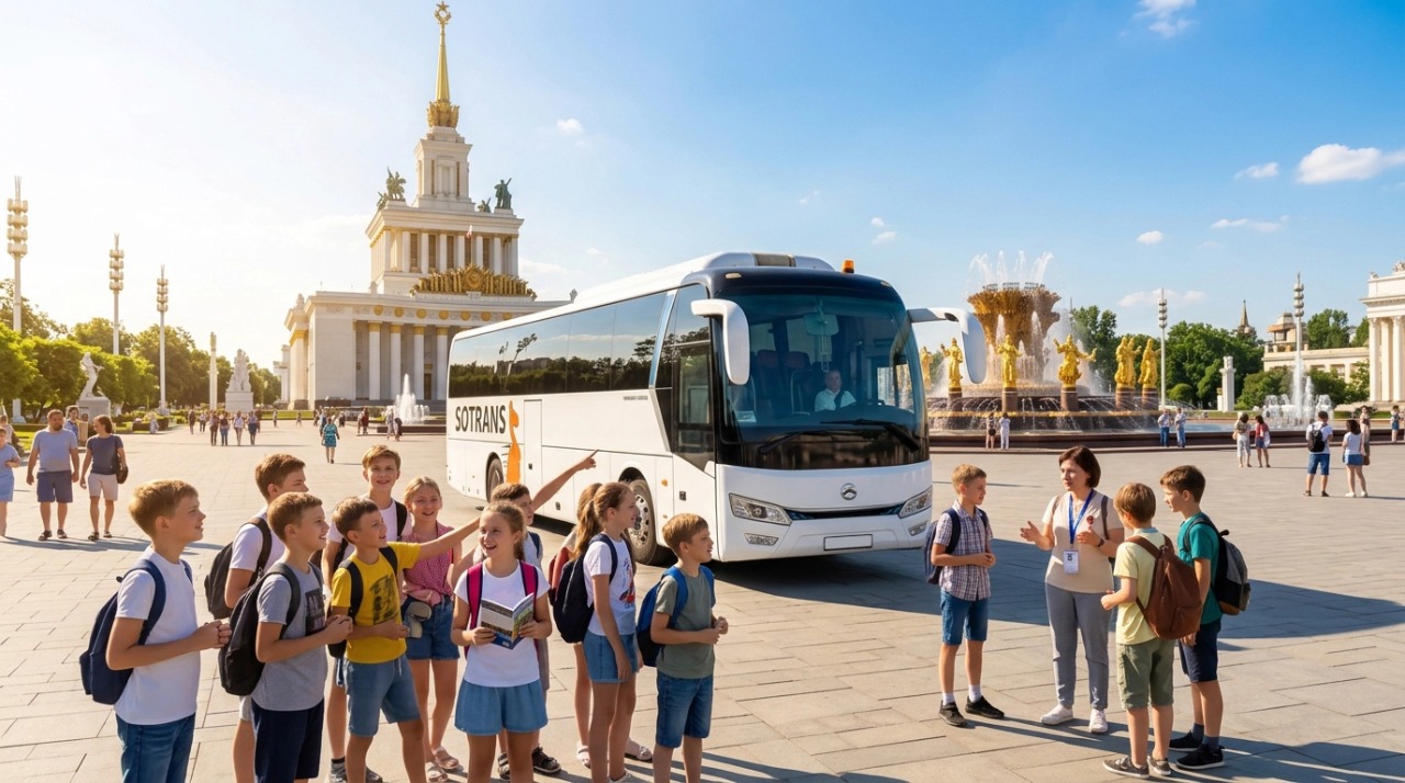18 сентября — день школьных экскурсий: бронируйте автобус заранее!