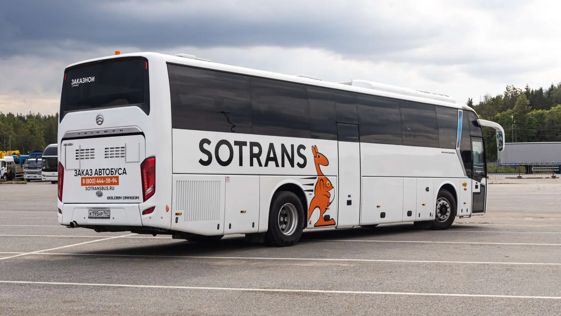 Аренда междугороднего автобуса